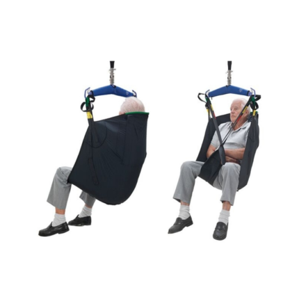A man sitting on a General Purpose Loop Sling All Day